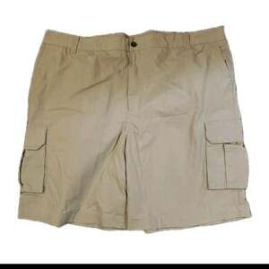 Haggar mens tan cotton cargo